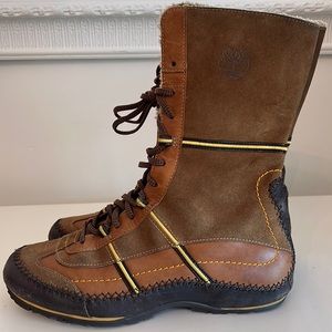 Timberland lace up mid calf MC bin